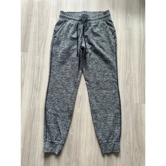 Lululemon Ready to Rulu Fleece Jogger Heathered Black‎ size 6 - Picture 1 of 4